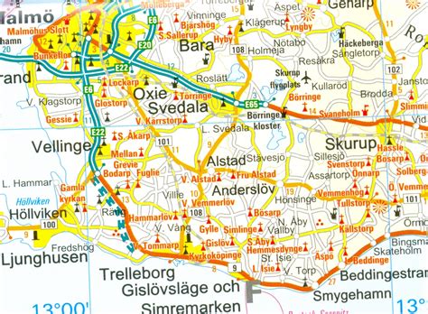 Mapa, mapy, švédsko, satelitní mapa, mapa města, mapa obce švédsko, letecká mapa, automapa, automapy, město, obec, švédsko. Švédsko Jih (Sweden South) 1:500t mapa RKH | International ...