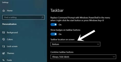 How To Move Taskbar On Top In Windows 10 Guide