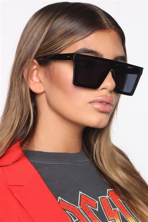 Dont Mind If I Do Sunglasses Black In 2021 Trending Sunglasses Sunglasses Women Oversized