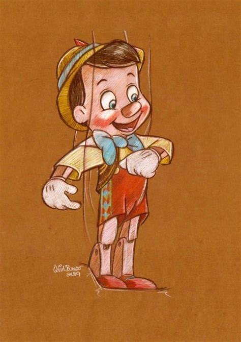 Pinocchio By Poteidia Disney Pixar Pinocchio Disney Disney Nerd