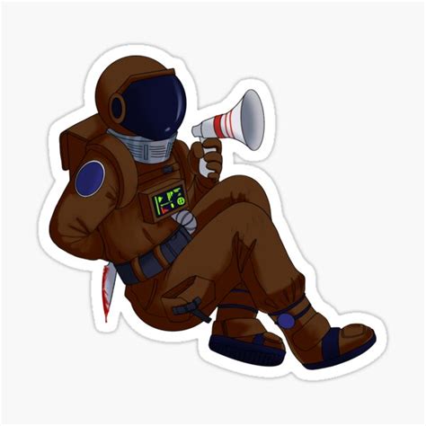 Among Us Brown Impostor Sticker For Sale By Demysketch Redbubble