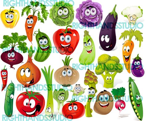 26 Separate Filessvg Emoji Vegetablesemoji Vector Smiley Etsy