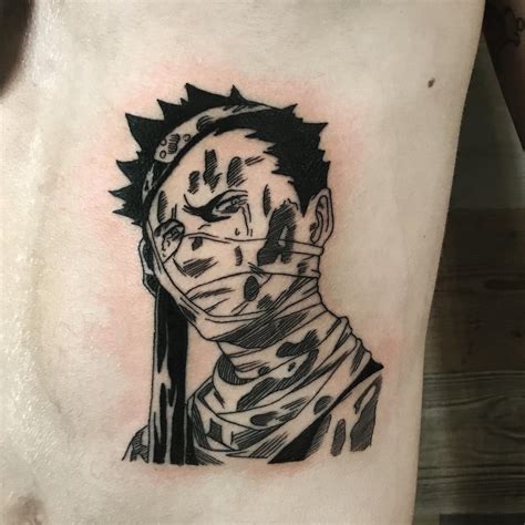 crying zabuza tattoo done by me stormytattoos a while back one of my favorite naruto tattoos