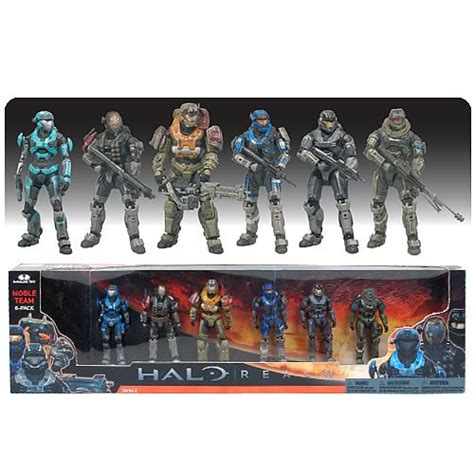 Halo Reach Noble Team Action Figure Deluxe Boxed Set