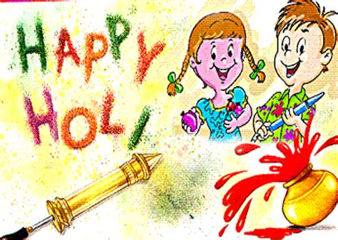 Happy Holi 2018 Imagespicturesgreeting For Kids Latest Happy