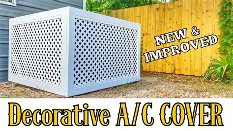How To Make An Outdoor Air Conditioner Cover The “right Way” This
