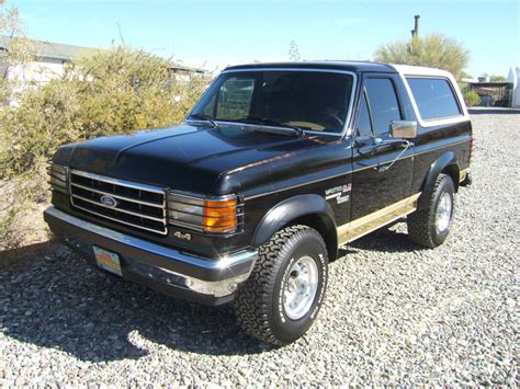 Ford bronco classic cars for sale. Supercharged 1990 Ford Bronco Eddie Bauer 5-Speed for sale ...