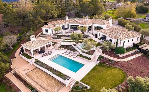 Million Hilltop Home In Los Altos Hills California FLOOR PLANS D TOUR Homes Of The Rich