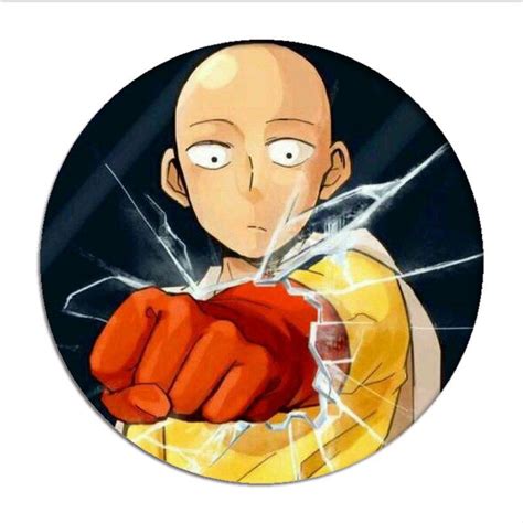 Amazing One Punch Man Saitama Pins Badges Brooch Chest One Punch Man