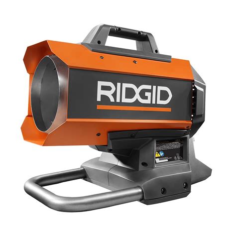 They offer clean fuel burning, low fuel cost, and excellent convenience. RIDGID 18-Volt Hybrid Forced Air Heater-R860424B - The ...