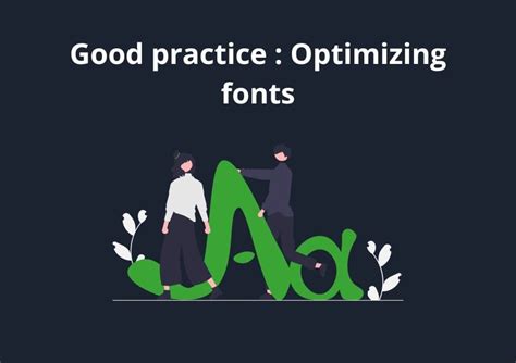 Best Practice Optimizing Fonts Greenspector