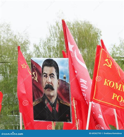 Victory Day Symbol World War 2 Joseph Stalin Editorial Stock Photo