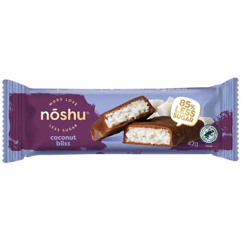 Noshu Product Milk Chocolate Coconut Bliss Bar