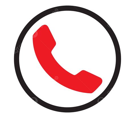 Red Phone Icon Classic Communicate Icon Vector Classic Communicate