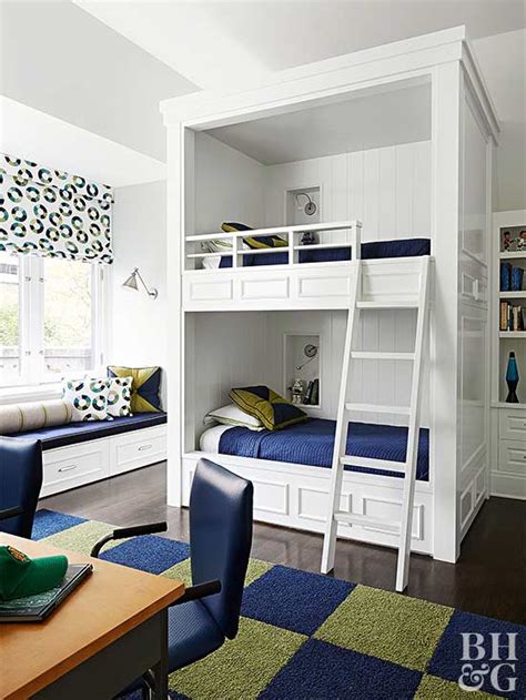 Every decorating project needs a start and we suggest you go with a paint color you will use as a foundation to tie in the rest of the room. Our Favorite Boys Bedroom Ideas | Better Homes & Gardens