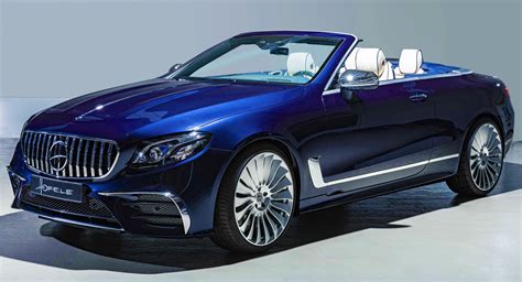 These include redesigned front and rear ends, a new. Unique Mercedes-AMG E53 Cabrio By Hofele Looks Like A Small Maybach | Carscoops