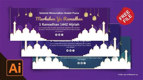 Download Template Banner Ramadhan Gratis Templatekitacom