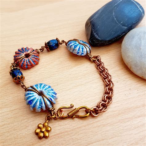 Beach Themed Bracelet Shell Charm Bracelet Sea Lover Jewellery Women