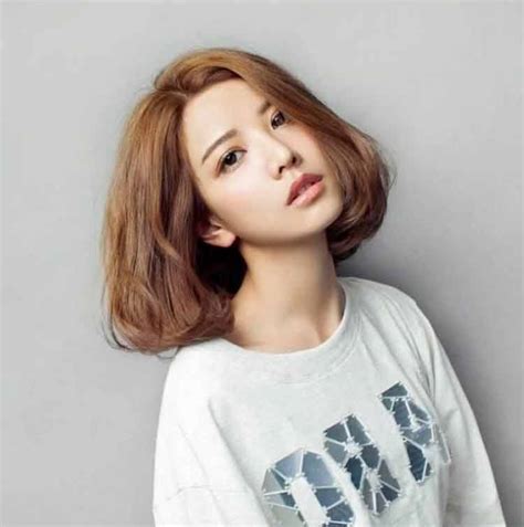 gaya rambut pendek wanita korea terbaru