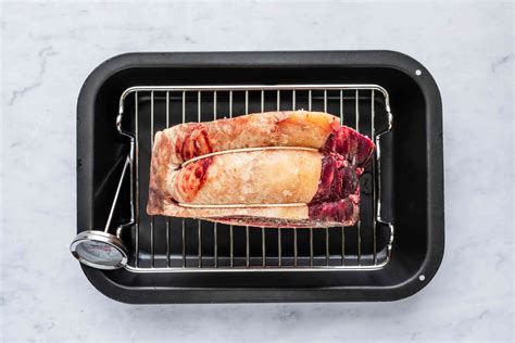 Bring your prime rib roast to room temperature. Prime Rib Roast Recipe: The Closed-Oven Method