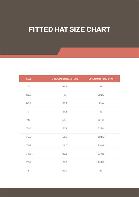 Tilley Hat Size Chart Pdf