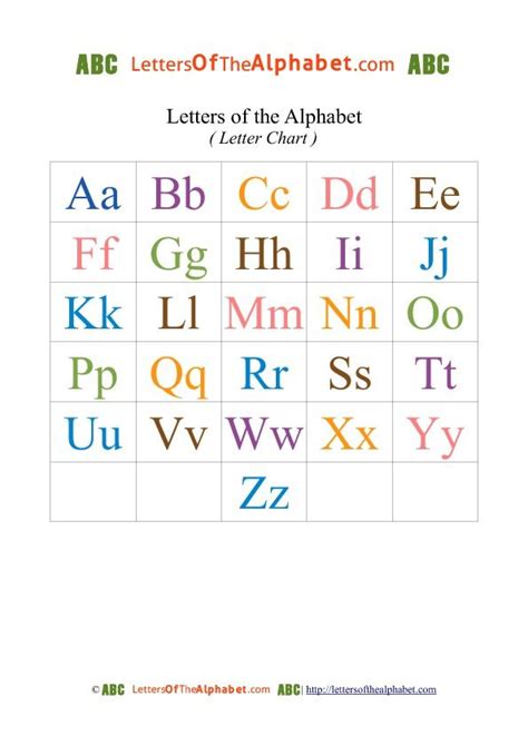 Printable Mixed Up Alphabet Chart Printable Word Searches