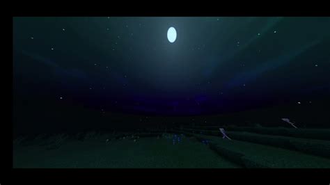 Minecraft Shader Night Sky Timelapse Youtube