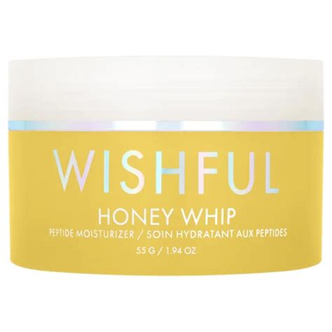 Nourish Skin With Wishful Honey Whip Peptide Moisturizer
