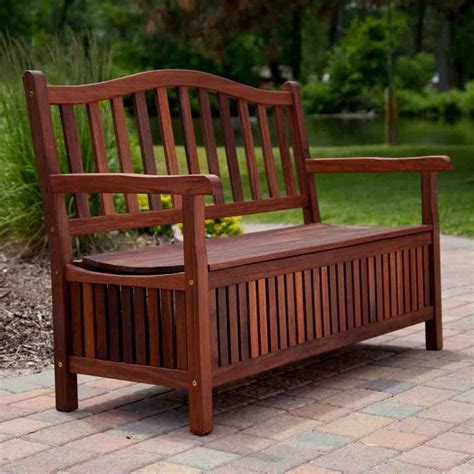 Check out our garden bench seat selection for the very best in unique or custom, handmade pieces from our patio furniture shops. Outside Storage Bench Seat - Home Furniture Design