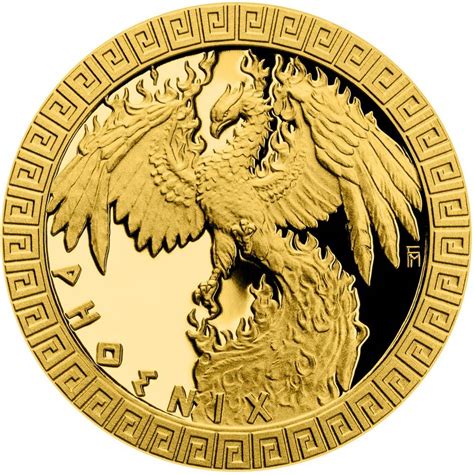 Phoenix Mythical Creatures 2020 110 Oz Pure Gold Proof Coin Niue