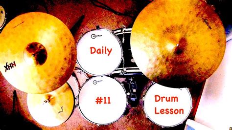 Rudiment Drum Lesson 9 Stroke Roll Youtube