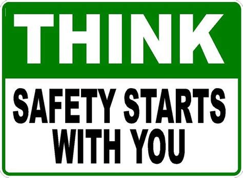 Now Available At Signs By Salagraphics Think Safety Star