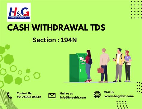 Section 194n Tds Cash Withdrawal H And G Ebiz Pvt Ltd