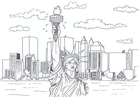 40 Clever Collection New York City Coloring Pages New York City