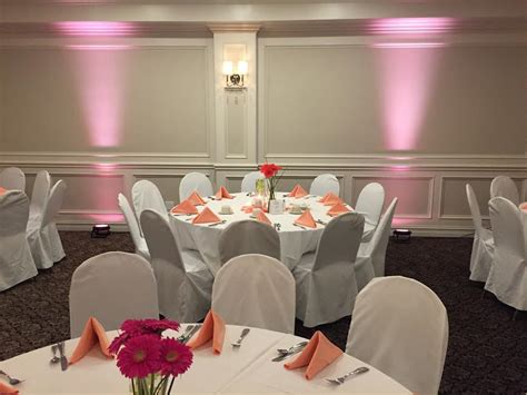 Coral Up Lighting To Enhance Your Ballroom Banquet Hall Home Decor