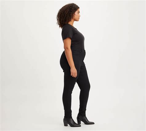 Mile High Super Skinny Jeans Plus Black Levis® Fi