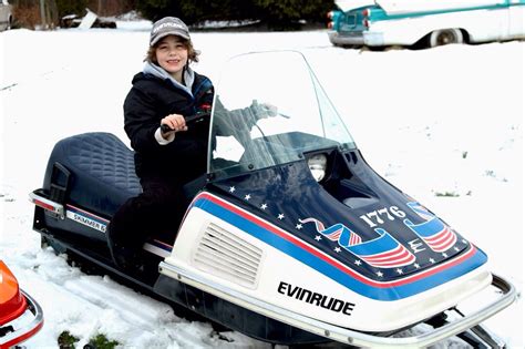 Evinrude Skimmer 650 Vintage Sled Snowmobile Vintage Racing