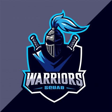 Premium Vector Warrior Esport Mascot Logo Design Warrior Logo Team
