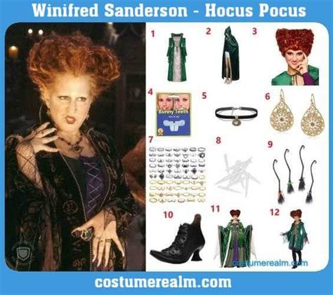 Winifred Sanderson Costume Guide Embrace Your Inner Witch