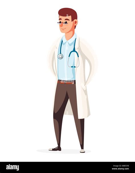 Animated Doctors With Stethoscope