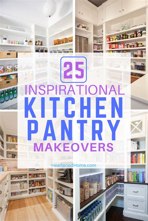25 Well Organized Kitchen Pantry Makeovers And Ideas Pantry Design