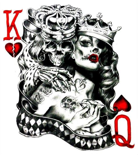 Queen Of Hearts Tattoo Queen Of Hearts Card Queen Tattoo Skull Rose Tattoos Body Art Tattoos