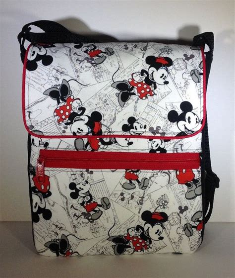 Disney Mickey Mouse Cross Body Saddle Bag Minnie Mouse Etsy Disney