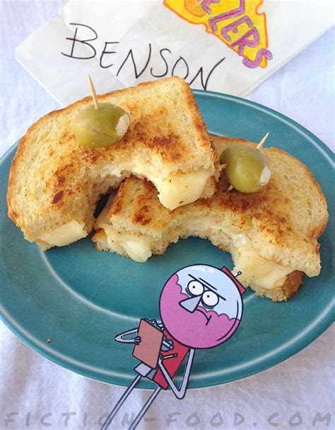 Regular Show Grilled Cheese Deluxe