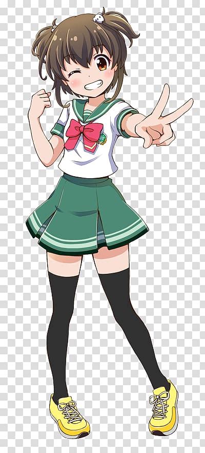 Battle Girl High School Anime Uniform Female Mangaka Space Battle