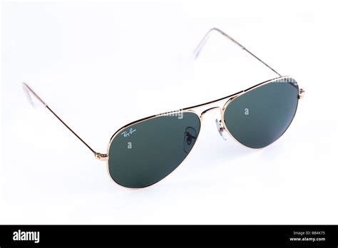 Ray Ban Aviator Sunglasses Stock Photo Alamy