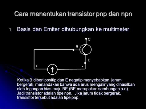 Transistor Npn Dan Pnp Pengertian Cara Kerja Dan Fungsinya Gambaran