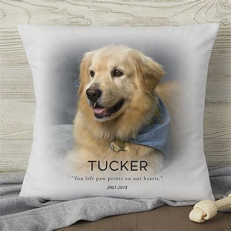 I also find them very ugly as well. Pet Memorial Personalized 18" Photo Pillow - Pet Gifts