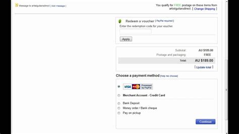 I want not to force buyer to make account and fill a lot of fields. Pay for an Ebay Order using a credit card (When you don't ...