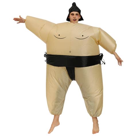 buy cysudoinflatable costume sumo wrestler wrestling suit halloween party cosplay costumes for